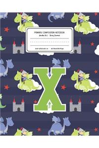 Primary Composition Notebook Grades K-2 Story Journal X