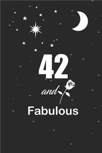 42 and fabulous