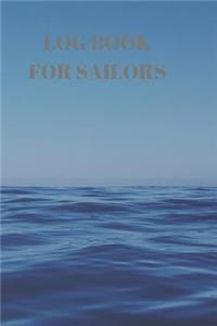 Log Book for Sailors