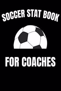 Soccer Stat Book For Coaches
