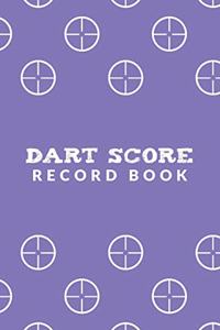 Dart Score Record Book