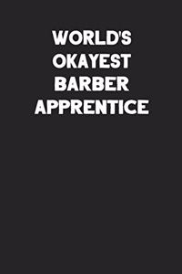 World's Okayest Barber Apprentice