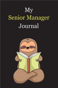 My Senior Manager Journal