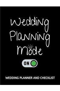 Wedding Planner and Checklist