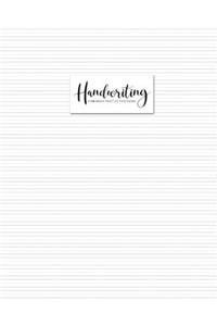 Handwriting Penmanship Practice Paper