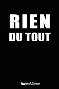 Rien du tout