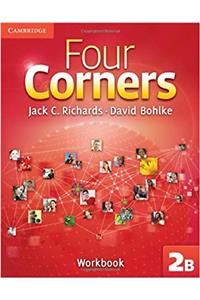 Four Corners Level 2 Full Contact B with Self-study CD-ROM: Four Corners Level 2 Workbook B