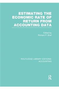 Estimating the Economic Rate of Return from Accounting Data (Rle Accounting)