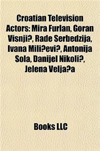 Croatian Television Actors