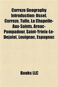 Correze Geography Introduction