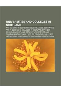 Universities and Colleges in Scotland