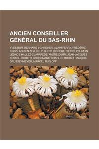 Ancien Conseiller General Du Bas-Rhin