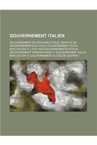 Gouvernement Italien