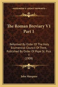 The Roman Breviary V1 Part 1