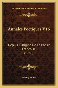 Annales Poetiques V16
