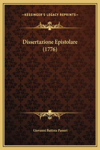 Dissertazione Epistolare (1776)