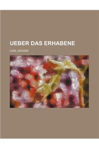 Ueber Das Erhabene