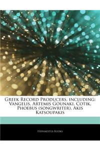 Articles on Greek Record Producers, Including