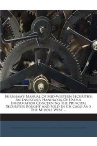 Burnham's Manual Of Mid-western Securities