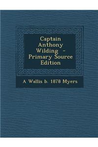 Captain Anthony Wilding