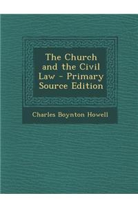 The Church and the Civil Law