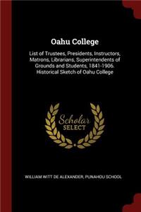 Oahu College