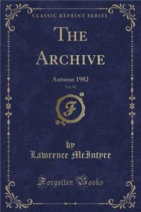The Archive, Vol. 95