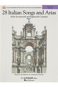 28 Italian Songs & Arias of the 17th and 18th Centuries - High Voice