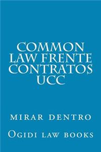 Common Law frente Contratos UCC