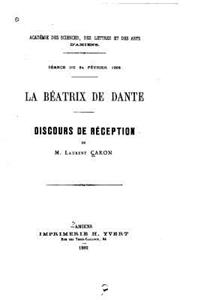 La Béatrix de Dante, Discours de réception