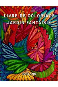 Livre de coloriage - Jardin fantaisie
