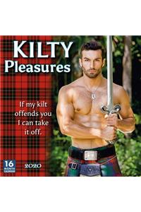 2020 Kilty Pleasures 16-Month Wall Calendar: By Sellers Publishing