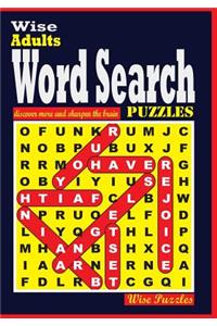 Wise Adults Word Search Puzzles