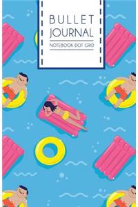 Bullet Journal Notebook Dot Grid: Sea Vacation Dotted Grid Journal, 130 Pages, 5.5x8.5, High Inspiring Creative Design Idea