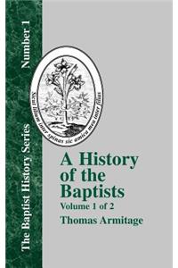 A History of the Baptists - Vol. 1
