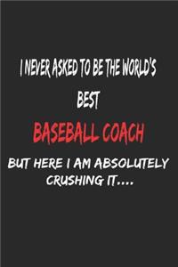 I Never Asked To Be The World's Best Baseball Coach But Here I Am Absolutely Crushing It, Appreciation Gift