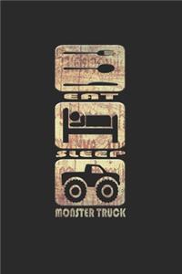 Monster Truck Notizbuch