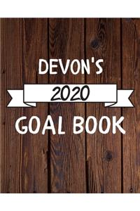 Devon's 2020 Goal Book