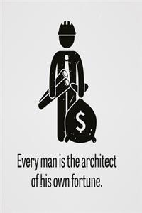 Every man is the architect of his own future