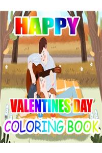 Happy Valentine Day Coloring Book