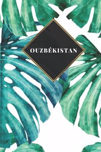 Ouzbékistan: Carnet de voyage ligné - Journal de voyage pour hommes et femmes avec lignes