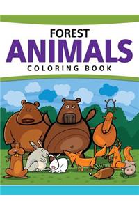 Forest Animals Coloring Book