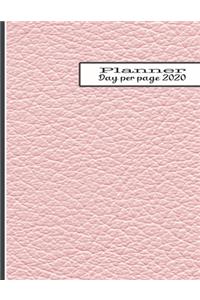 Day per page planner 2020