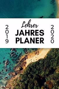 Lehrer Jahres Planer 2019 2020