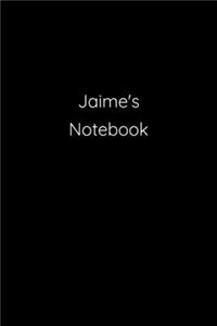 Jaime's Notebook