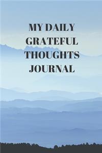 My Daily Grateful Thoughts Journal