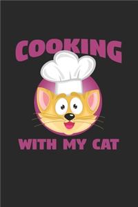 cooking with my cat