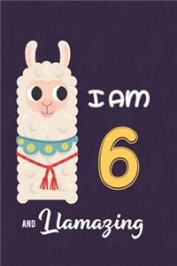 I am 6 and Llamazing
