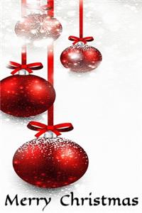 Christmas Notebook, Memory Book to Write or Draw, (Xmas), 6x9, 50 Beautiful Pages