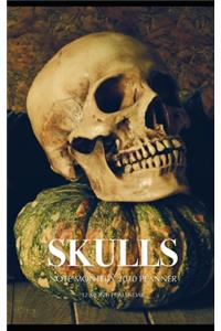 Skulls Note Monthly 2020 Planner 12 Month Calendar